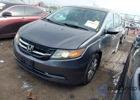2015 Honda Odyssey Ex-L z USA, uszkodzony, nr VIN 5FNRL5H63FB027403